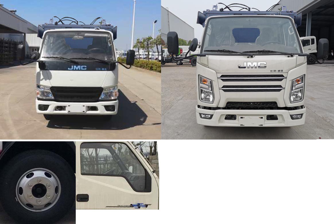 中洁牌XZL5073ZZZ6型自装卸式垃圾车