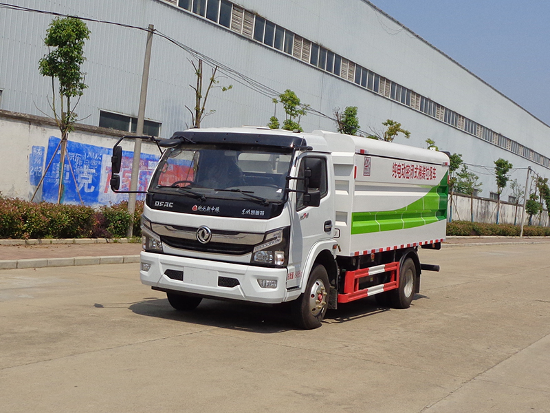 中洁牌XZL5080XTYBEV型纯电动密闭式桶装垃圾车