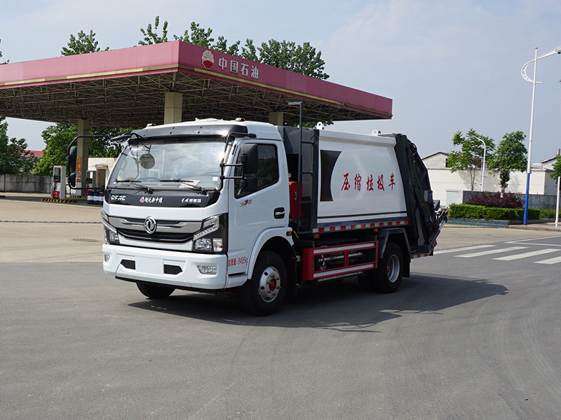 中洁牌XZL5080ZYSBEV型纯电动压缩式垃圾车