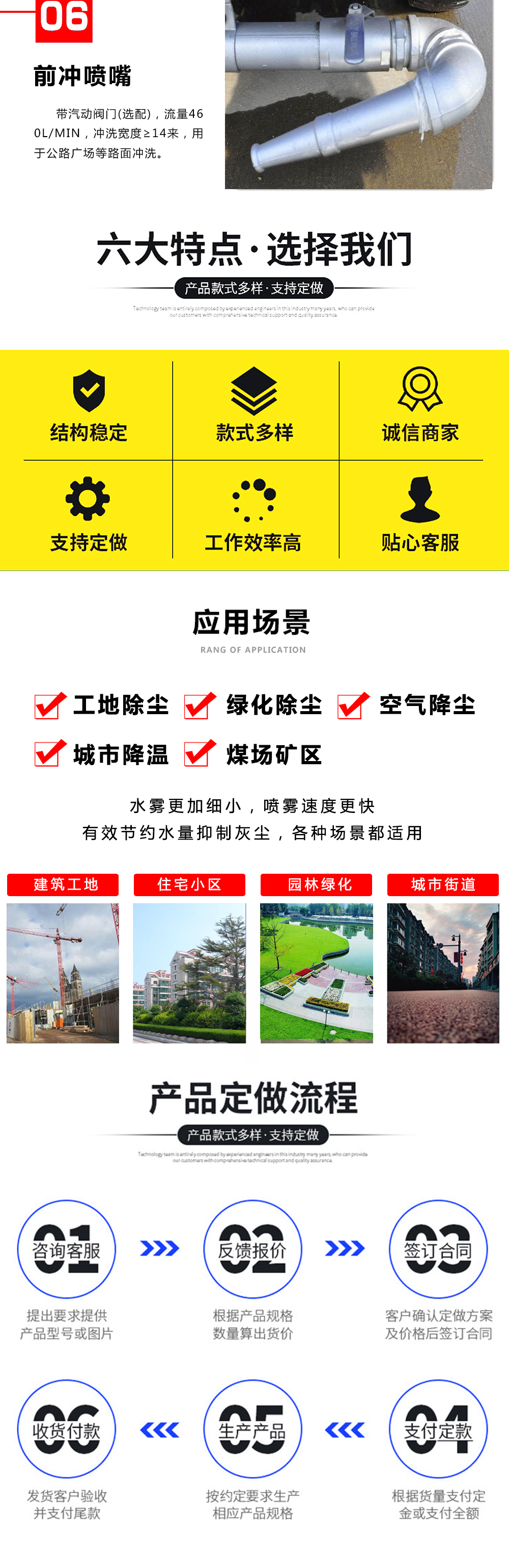 中洁牌XZL5071GPS6型绿化喷洒车